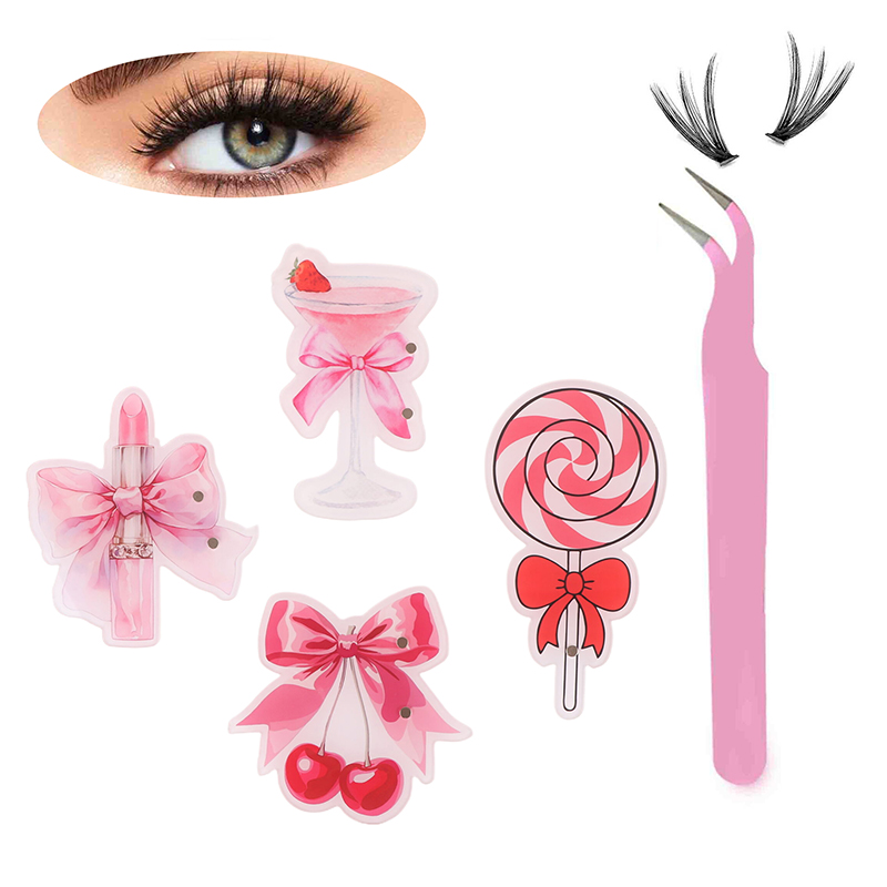 Eyelash Extension Menu - Pink Acrylic Eyelash Extension Display Board