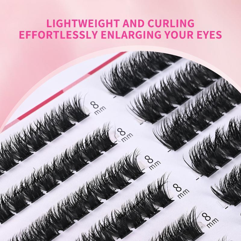 Eyelash Extension Individual - 30 Rows Cluster Lash Extensions 8-16mm