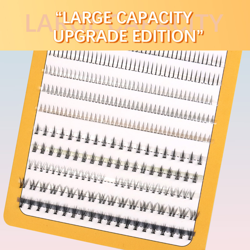 NEW 9 Styles DIY Lower Lash Cl - Eyelash Extension Anime Style recension och pris