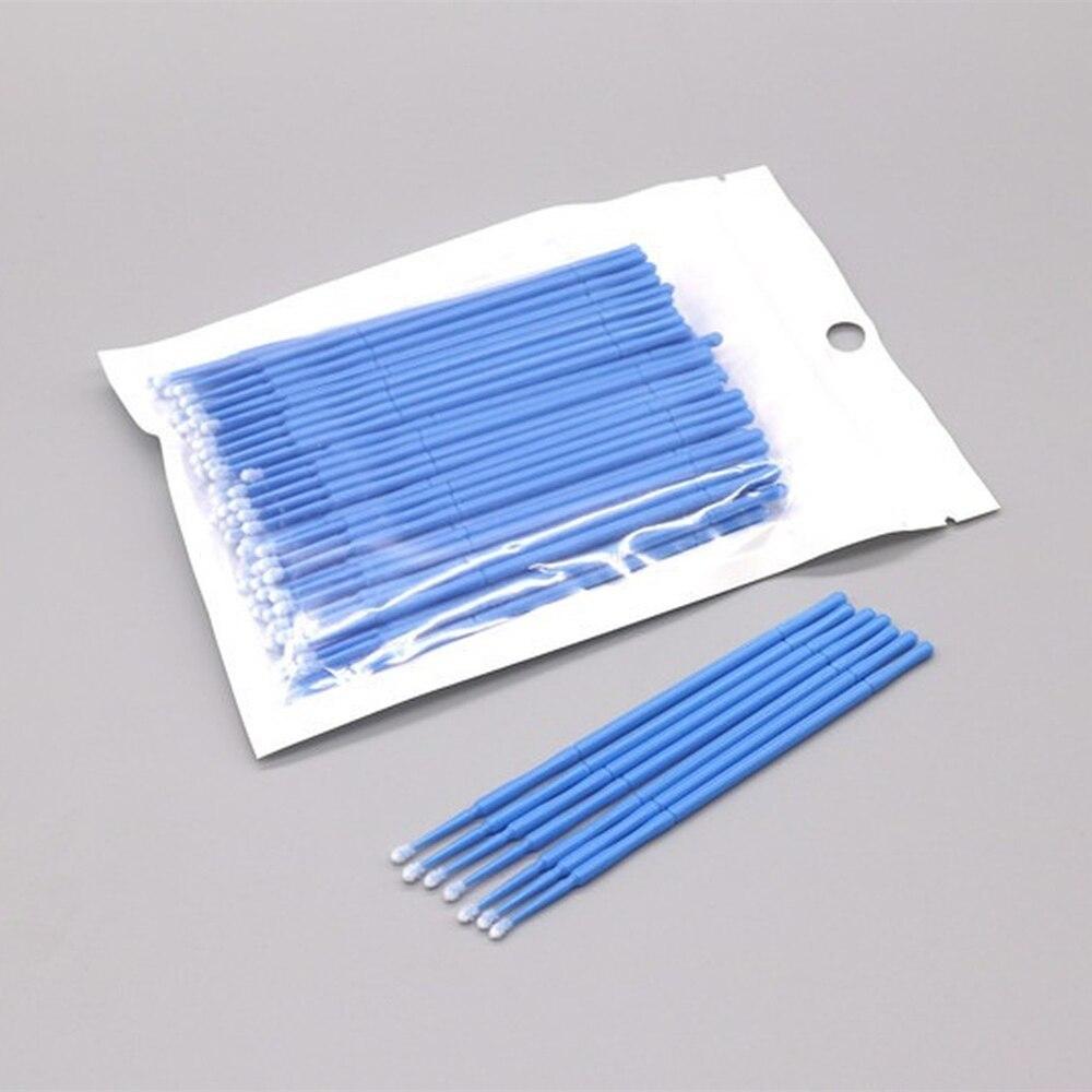 100pcs/lot Micro Brushes Make  - Eyelash Extension Adhesive recension och pris