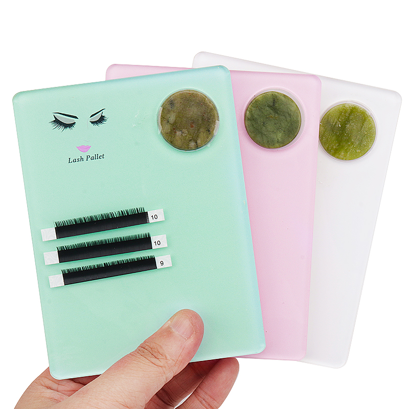 1pcs Acrylic Jade Stone Eyelas - Eyelash Extension Menu recension och pris