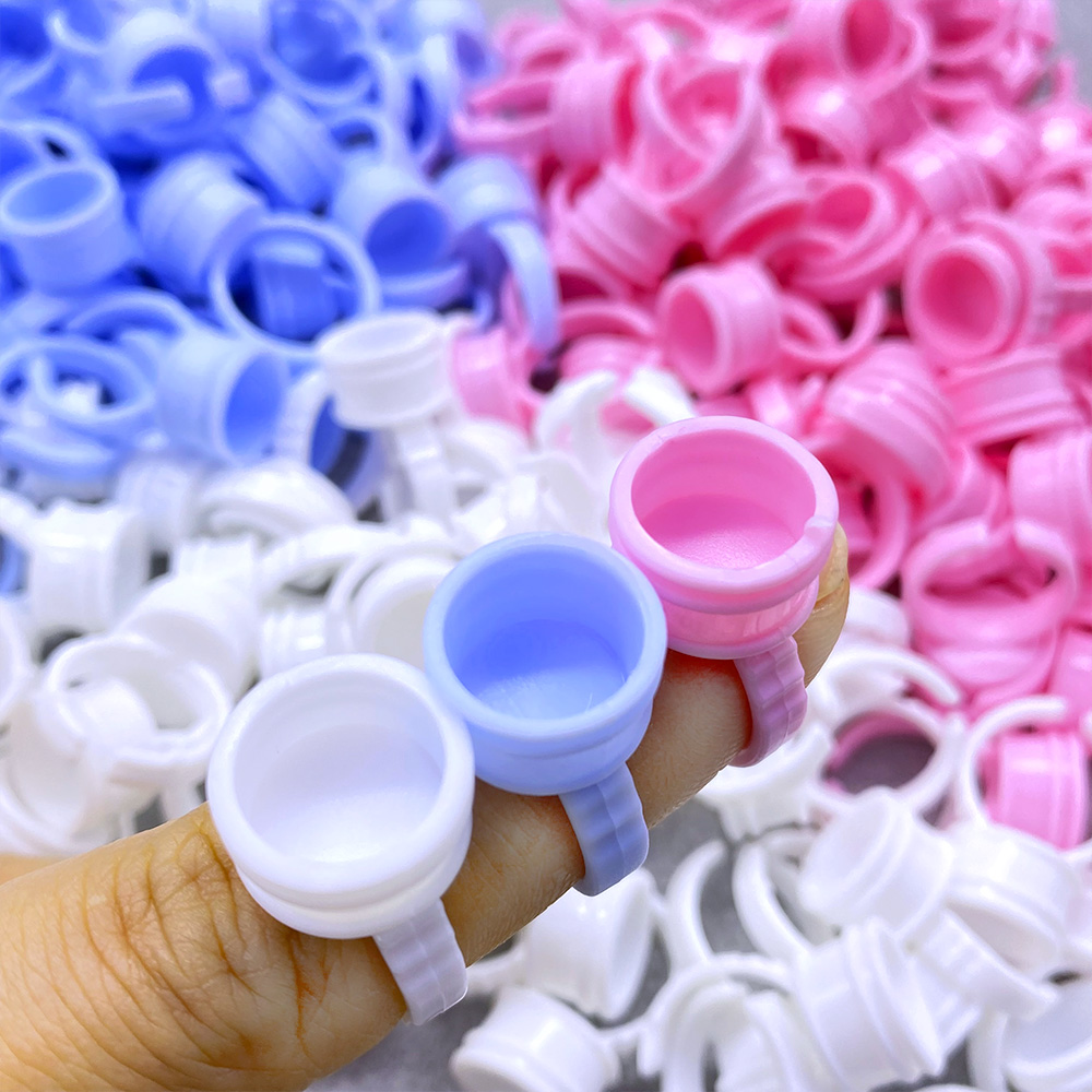 100Pcs Glue Rings For Lashes G - Eyelash Extension Adhesive recension och pris