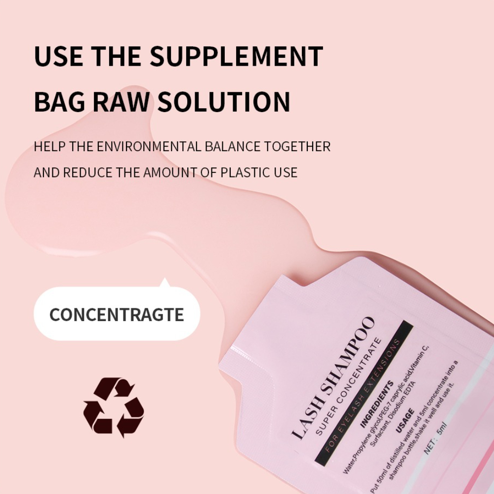 Eyelash Extension Shampoo foam - Eyelash Extension Wash Kit recension och pris