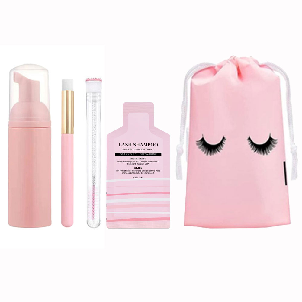 Eyelash Extension Shampoo foam - Eyelash Extension Wash Kit recension och pris