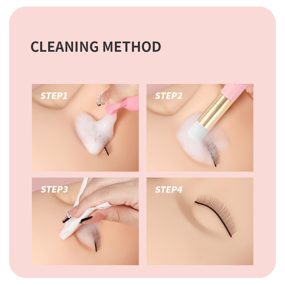 Eyelash Extension Shampoo foam - Eyelash Extension Wash Kit recension och pris