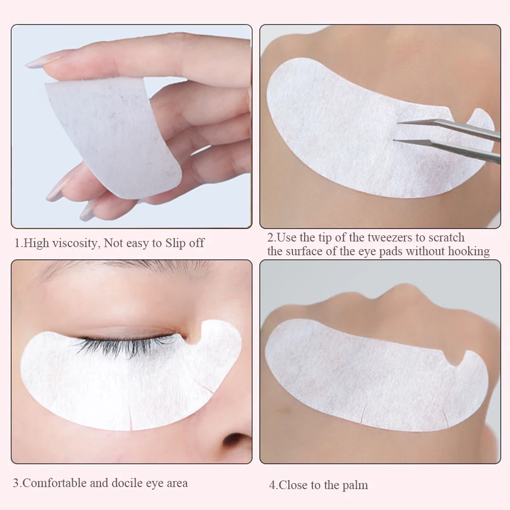 50/100PCS U Shape Eyelash Pads - Eyelash Extension Eye Mask recension och pris