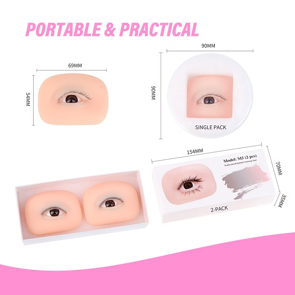 1/3 Layers Lashes Reusable Man - Eyelash Extension Doll Eye recension och pris