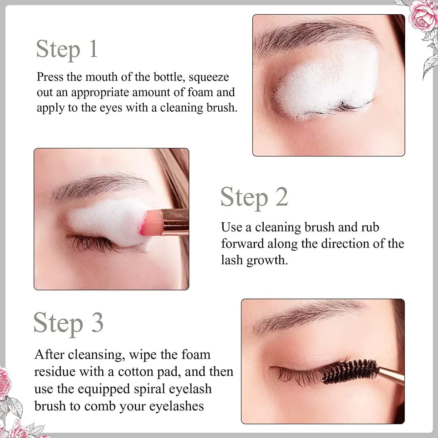 50ml Lanthome Eyelash Extensio - Eyelash Extension Wash Kit recension och pris