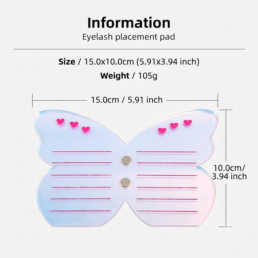 Upgraded Lash Extension Palett - Eyelash Extension Menu recension och pris