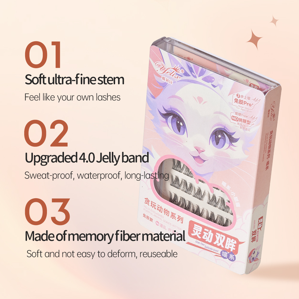Yelix Multi-Style Self-adhesiv - Eyelash Extension Adhesive recension och pris