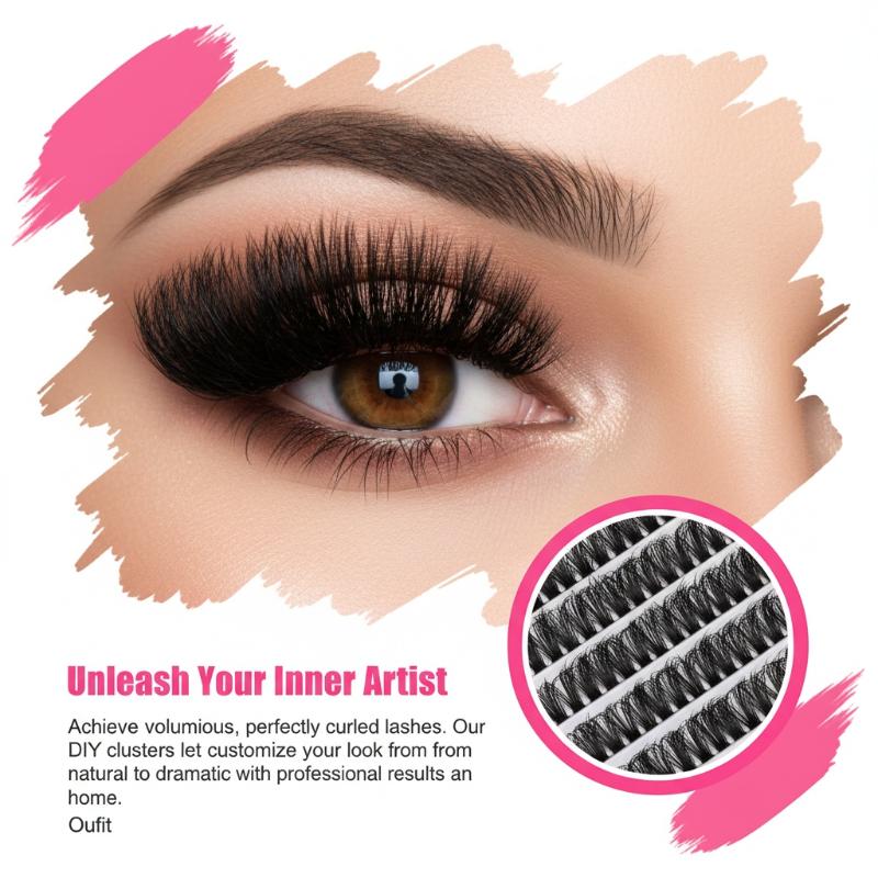 False Eyelash Cluster Individu - Eyelash Extension Individual recension och pris
