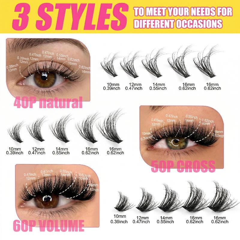 False Eyelash Cluster Individu - Eyelash Extension Individual recension och pris