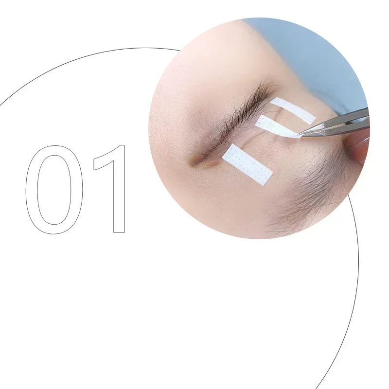 4MM Eyelash Lifting Tape Breat - Eyelash Extension Eye Mask recension och pris