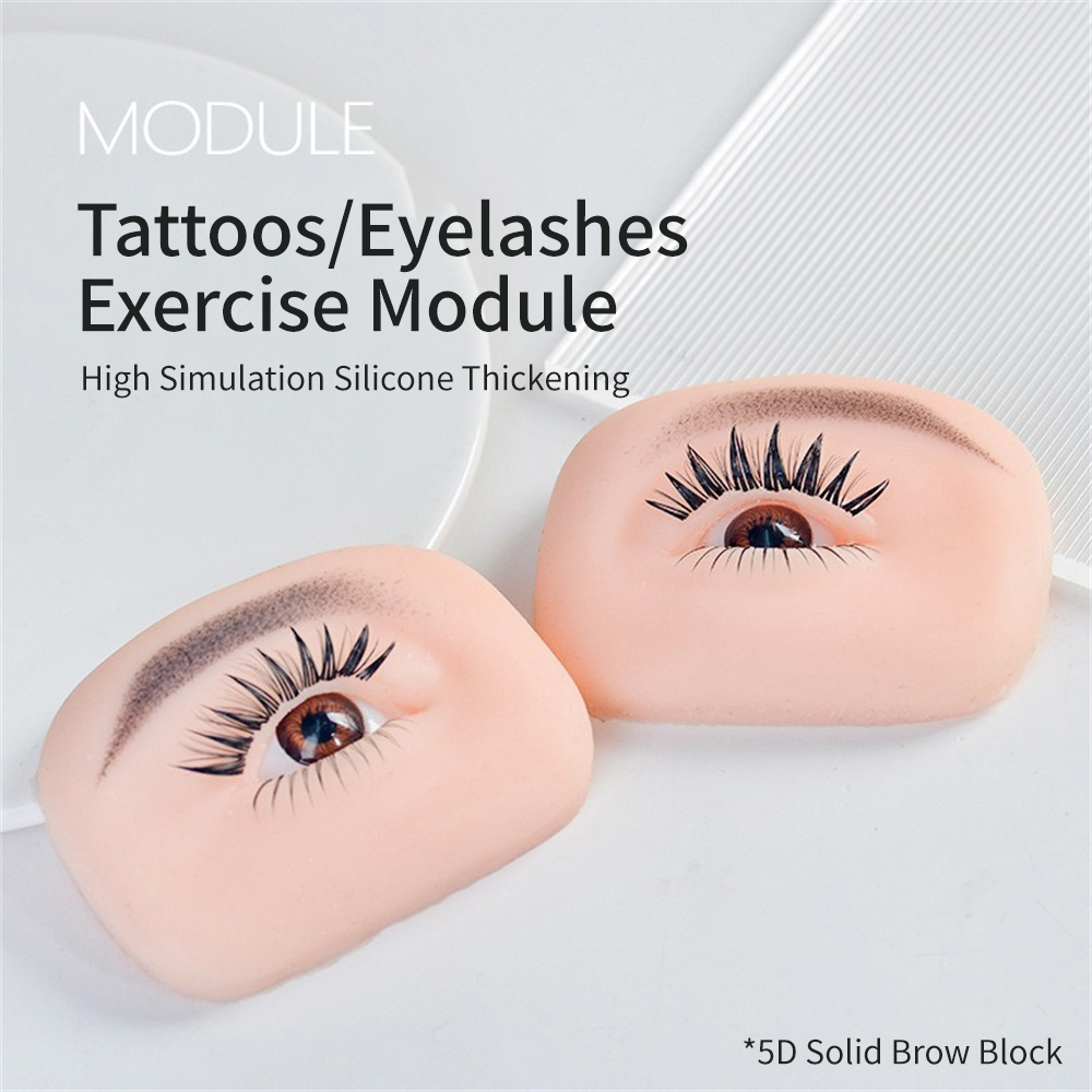 Eyelash Extension Practice Man - Eyelash Extension Doll Eye recension och pris