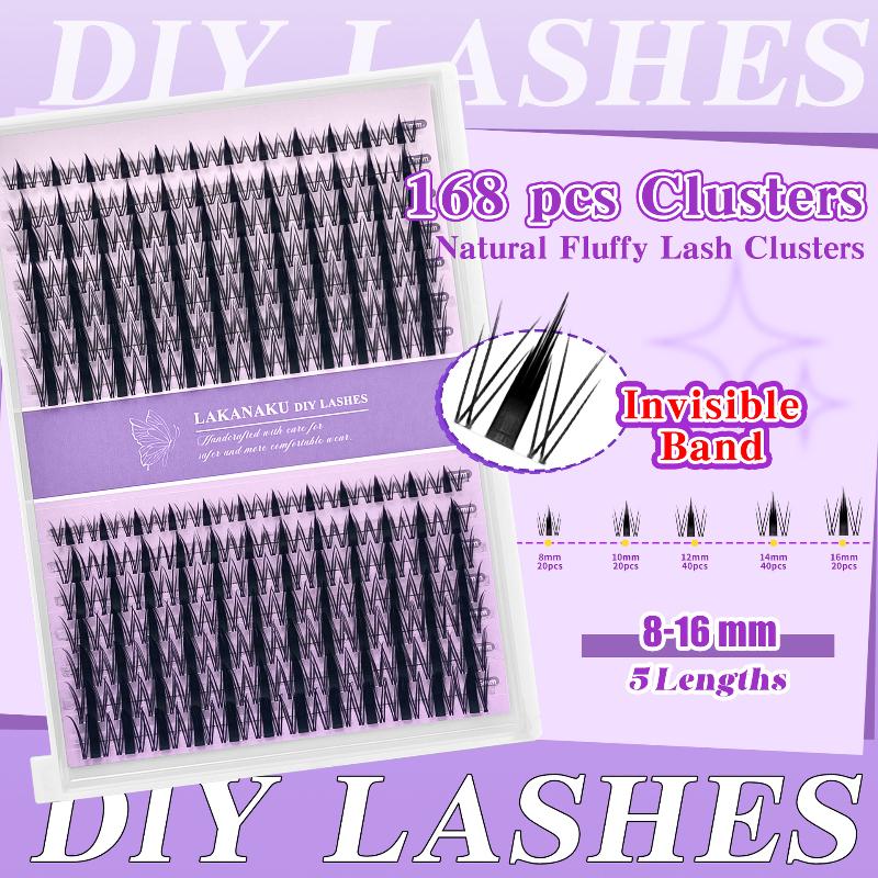 Natural Eyelashes Lashes Clust - Eyelash Extension Individual recension och pris