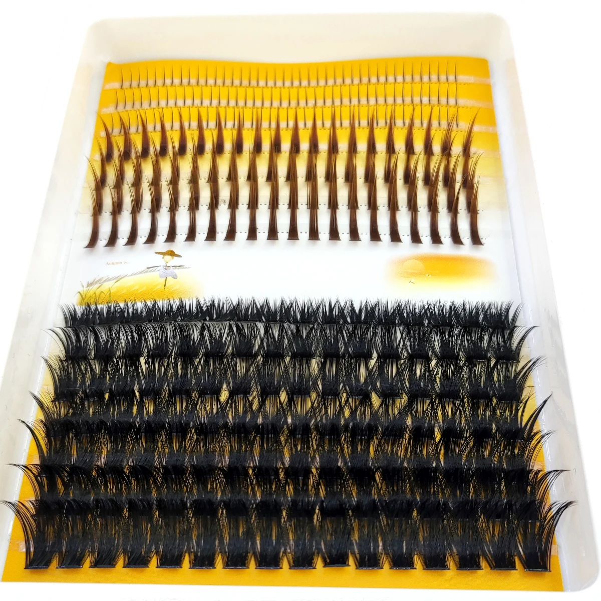 AMSDCN 60D-120D eyelash cluste - Eyelash Extension Doll Eye recension och pris