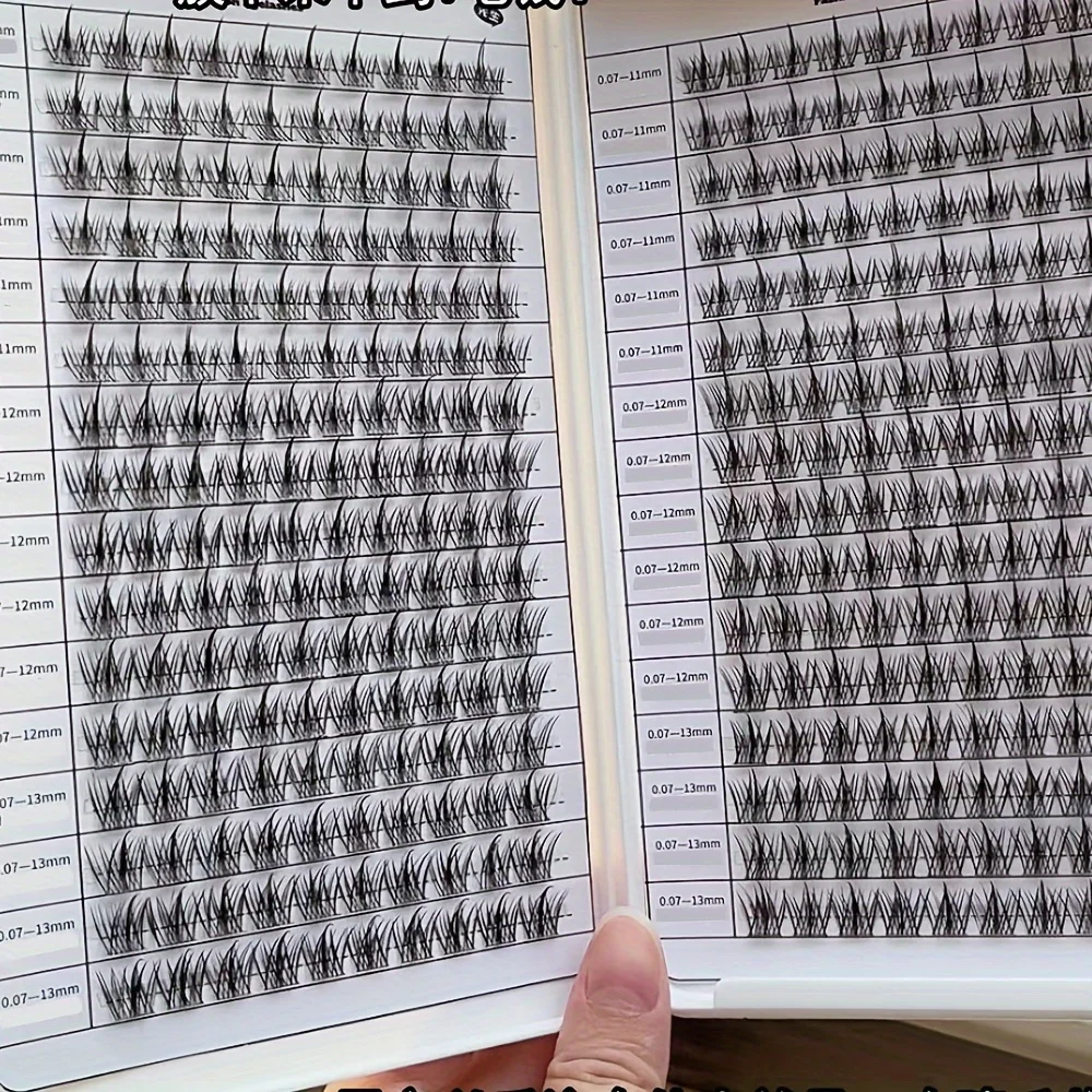 320 Cluster Eyelash Book DIY N - Eyelash Extension Anime Style recension och pris