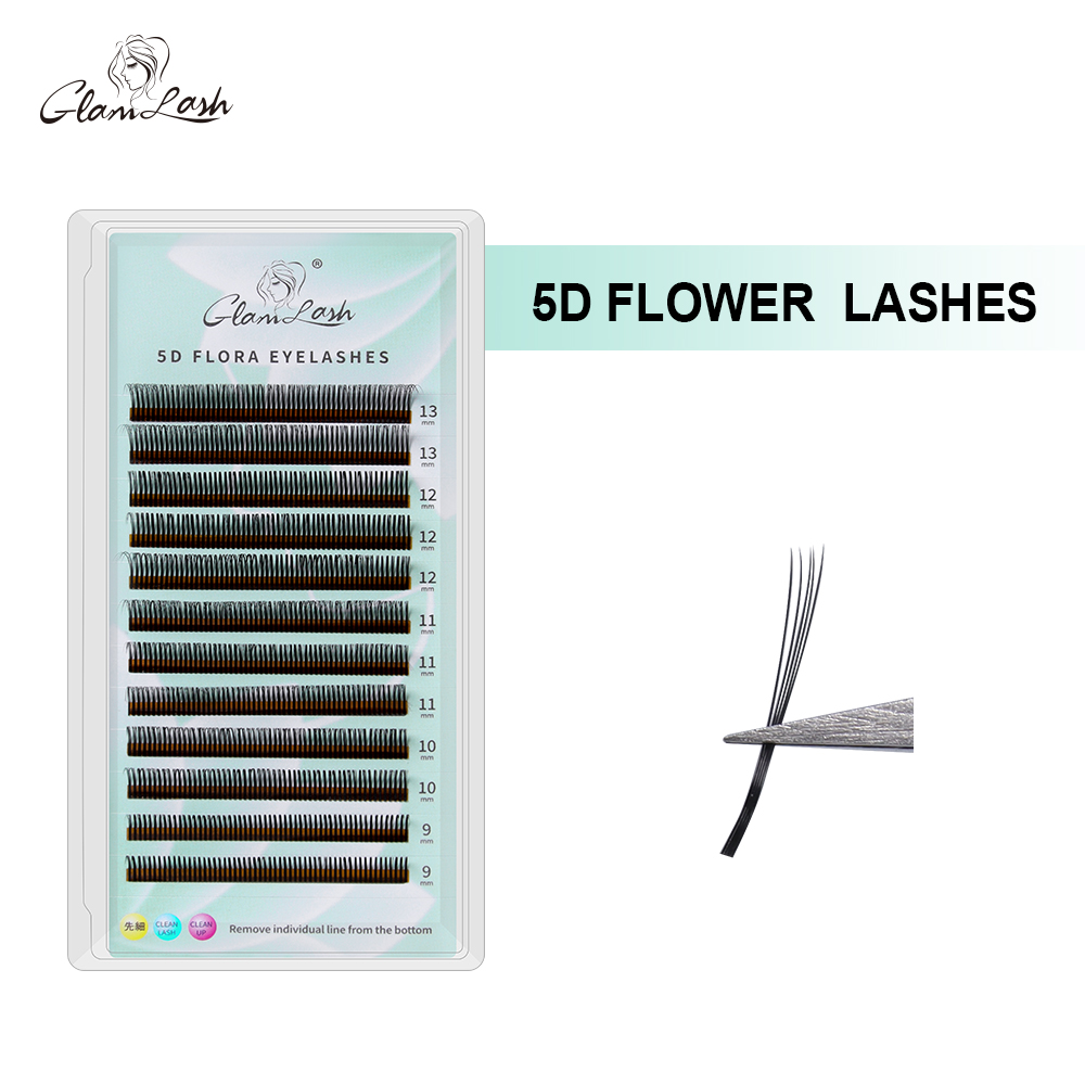 GLAMLASH 5D Flower Lashes Volu - Eyelash Extension Anime Style recension och pris