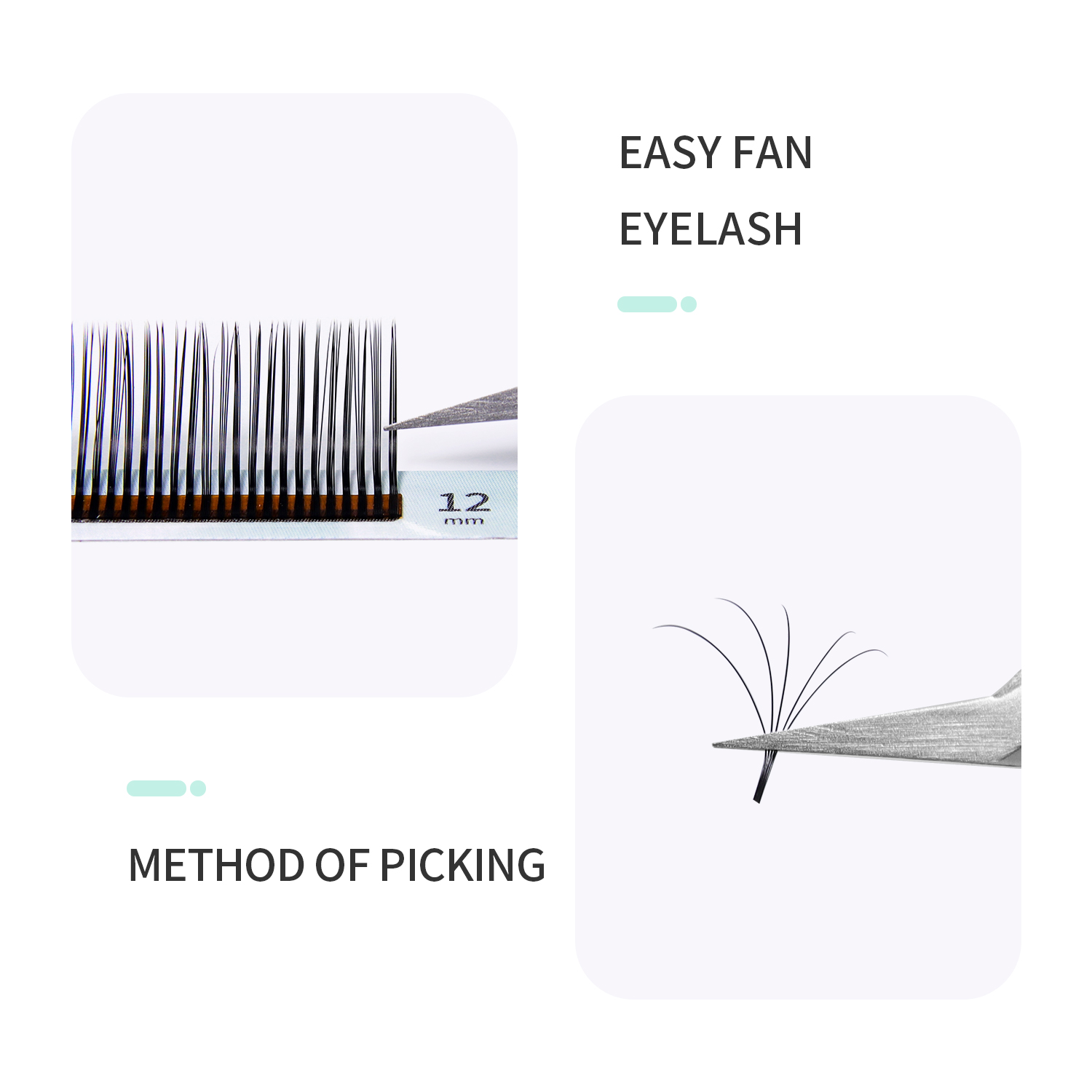 GLAMLASH 5D Flower Lashes Volu - Eyelash Extension Anime Style recension och pris