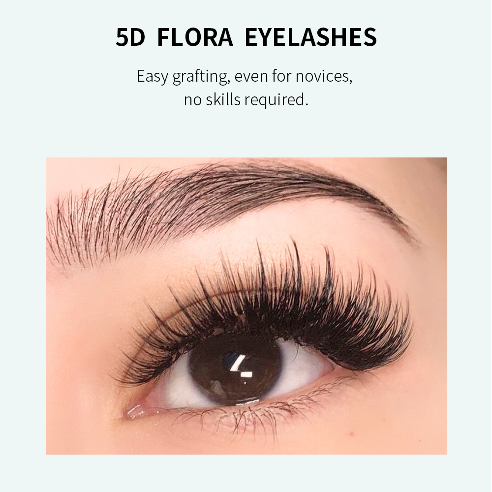 GLAMLASH 5D Flower Lashes Volu - Eyelash Extension Anime Style recension och pris