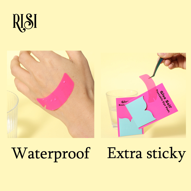 RISI Super Sticky Silicone Eye - Eyelash Extension Eye Mask recension och pris