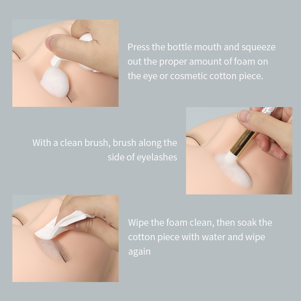 GLAMLASH 60ml  Eyelash Extensi - Eyelash Extension Wash Kit recension och pris