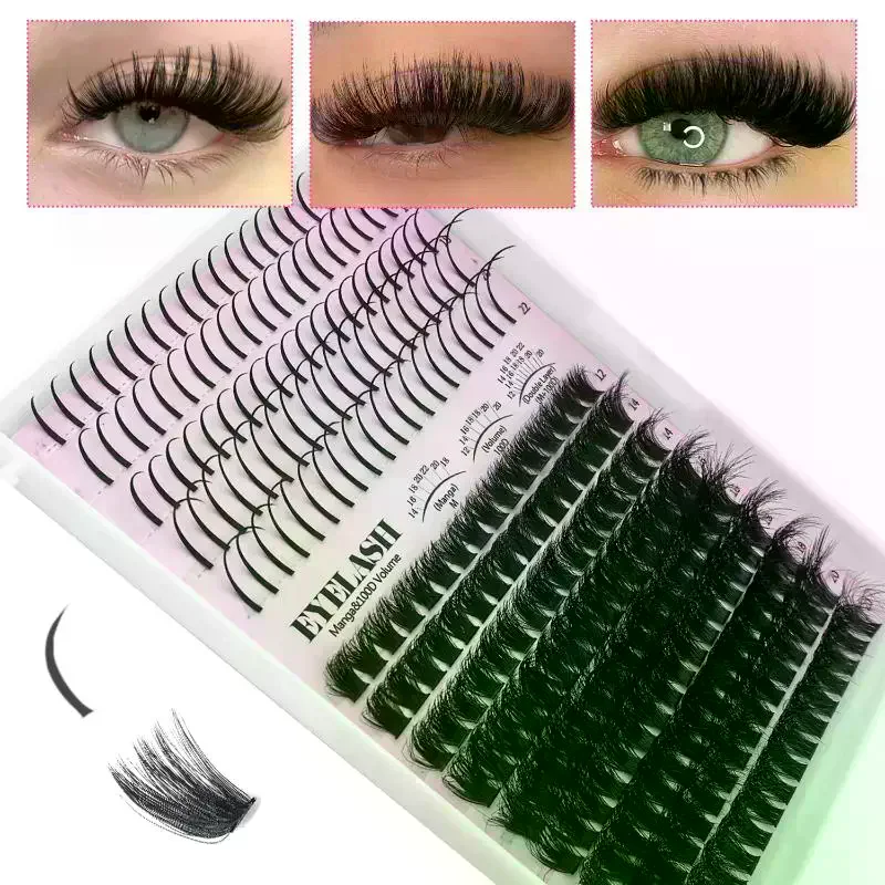 Lash Clusters Kit Lash Spikes  - Eyelash Extension Individual recension och pris