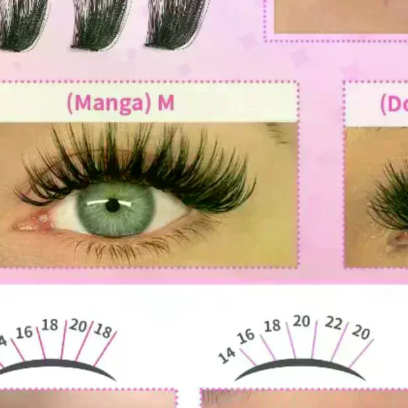 Lash Clusters Kit Lash Spikes  - Eyelash Extension Individual recension och pris