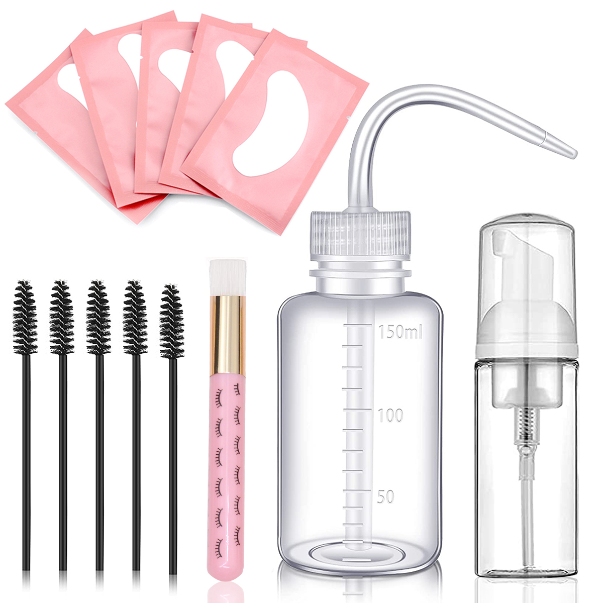 13Pcs Eyelash Extension Cleani - Eyelash Extension Wash Kit recension och pris