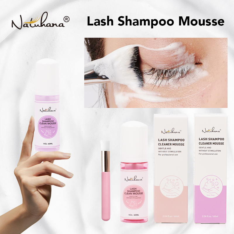 Natuhana 60ml Eyelash Extensio - Eyelash Extension Wash Kit recension och pris