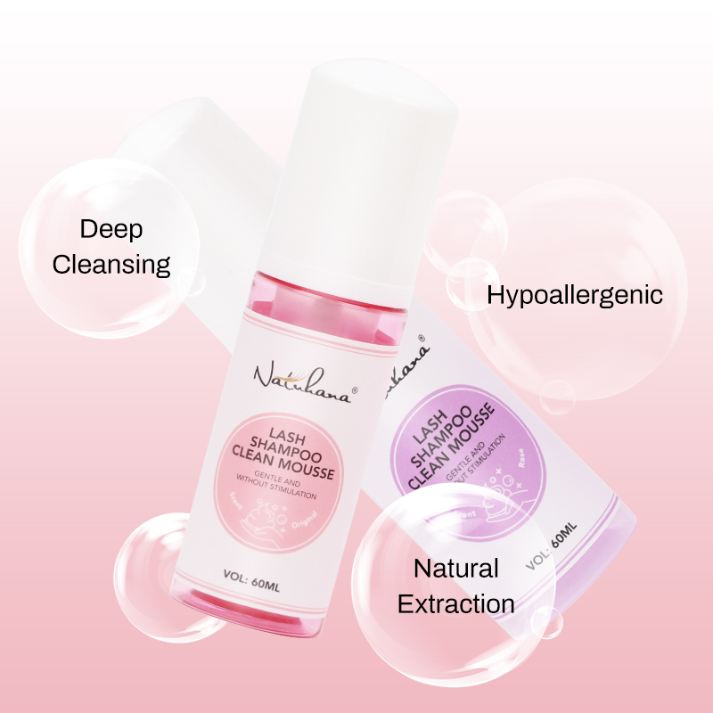 Natuhana 60ml Eyelash Extensio - Eyelash Extension Wash Kit recension och pris