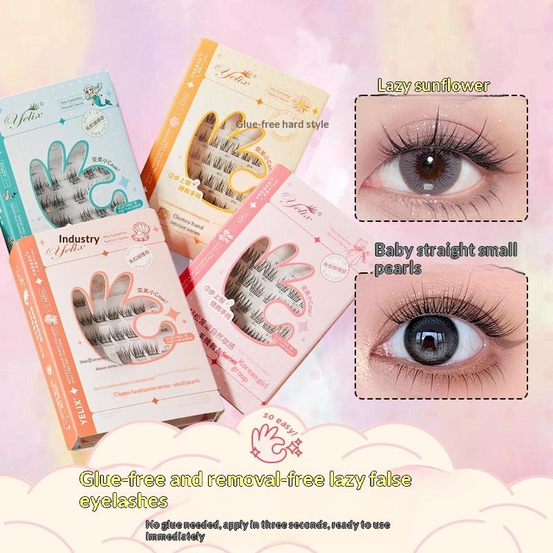 7 Rows Self-Adhesive Eyelashes - Eyelash Extension Adhesive recension och pris