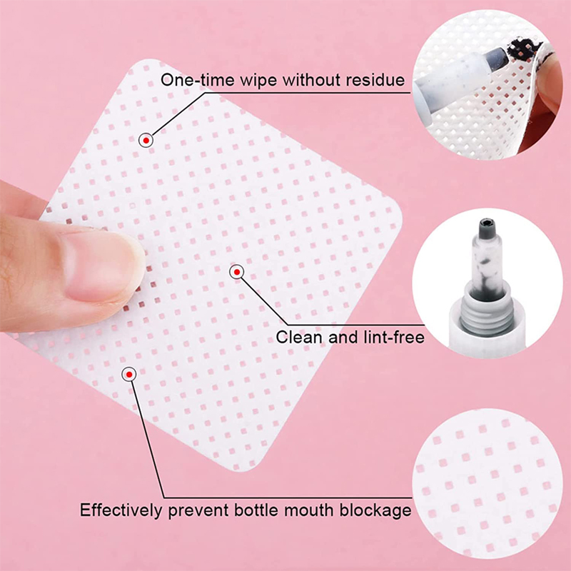 300Pcs Disposable Lint Free Na - Eyelash Extension Adhesive recension och pris