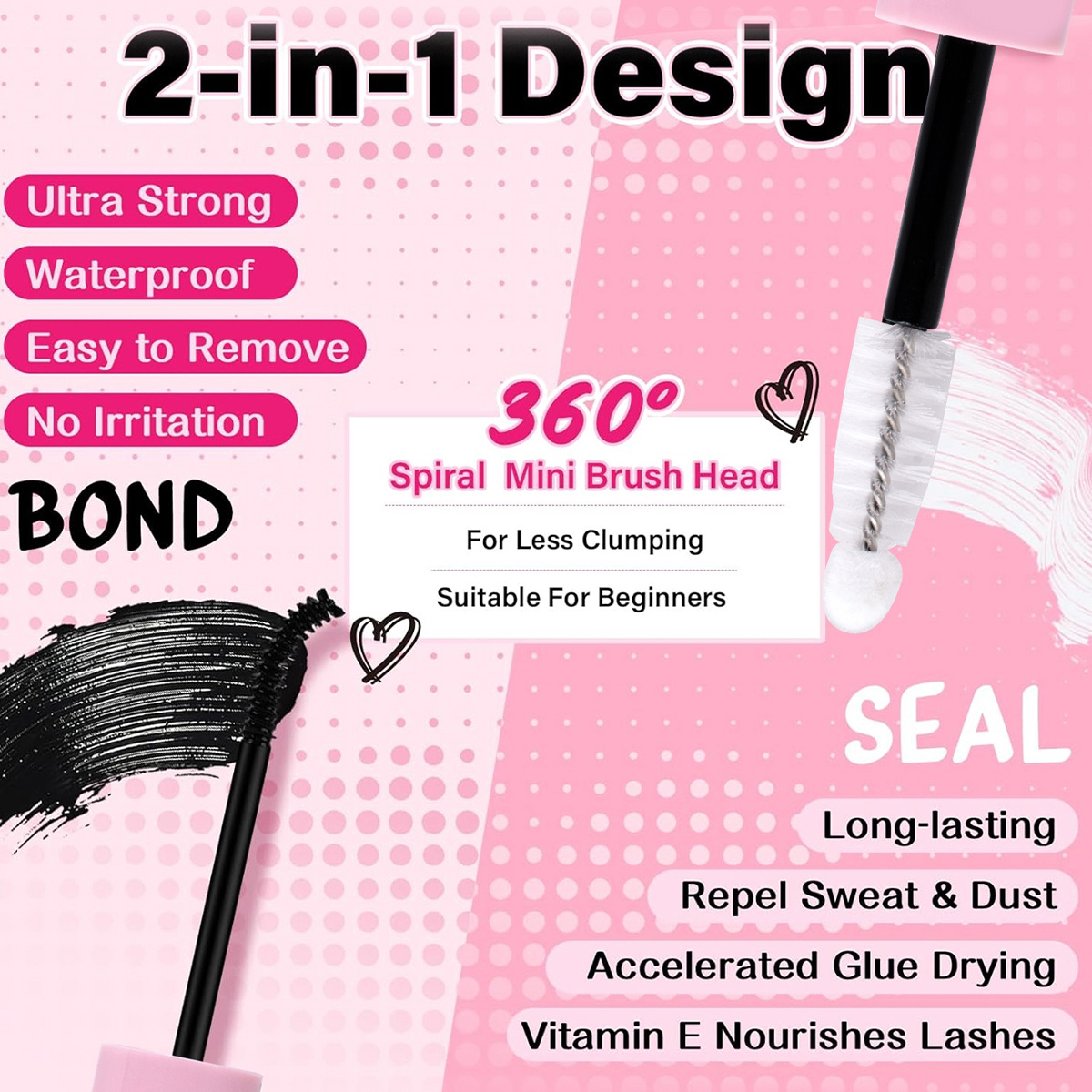336Pcs Natural Eyelash Kit - C - Eyelash Extension Anime Style recension och pris