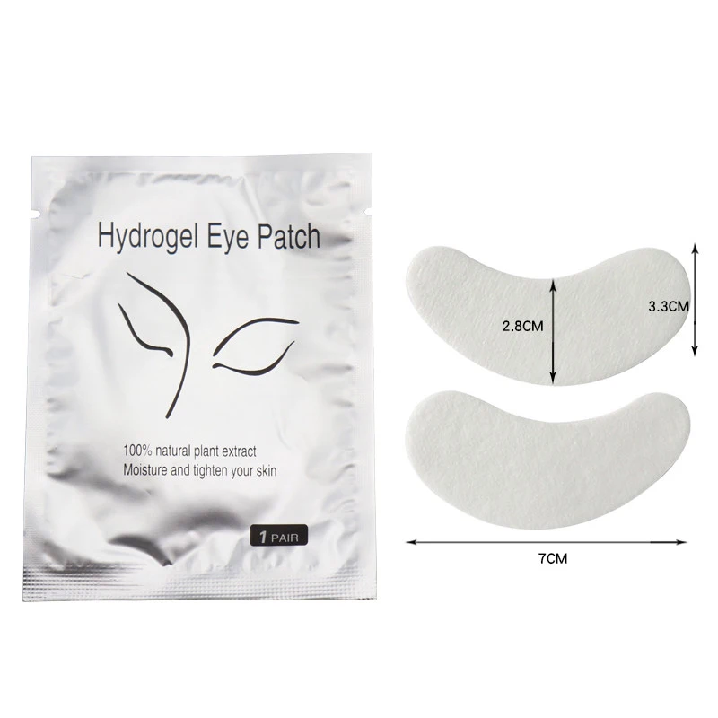 50/100/200 Pairs Eyelash Pad G - Eyelash Extension Eye Mask recension och pris